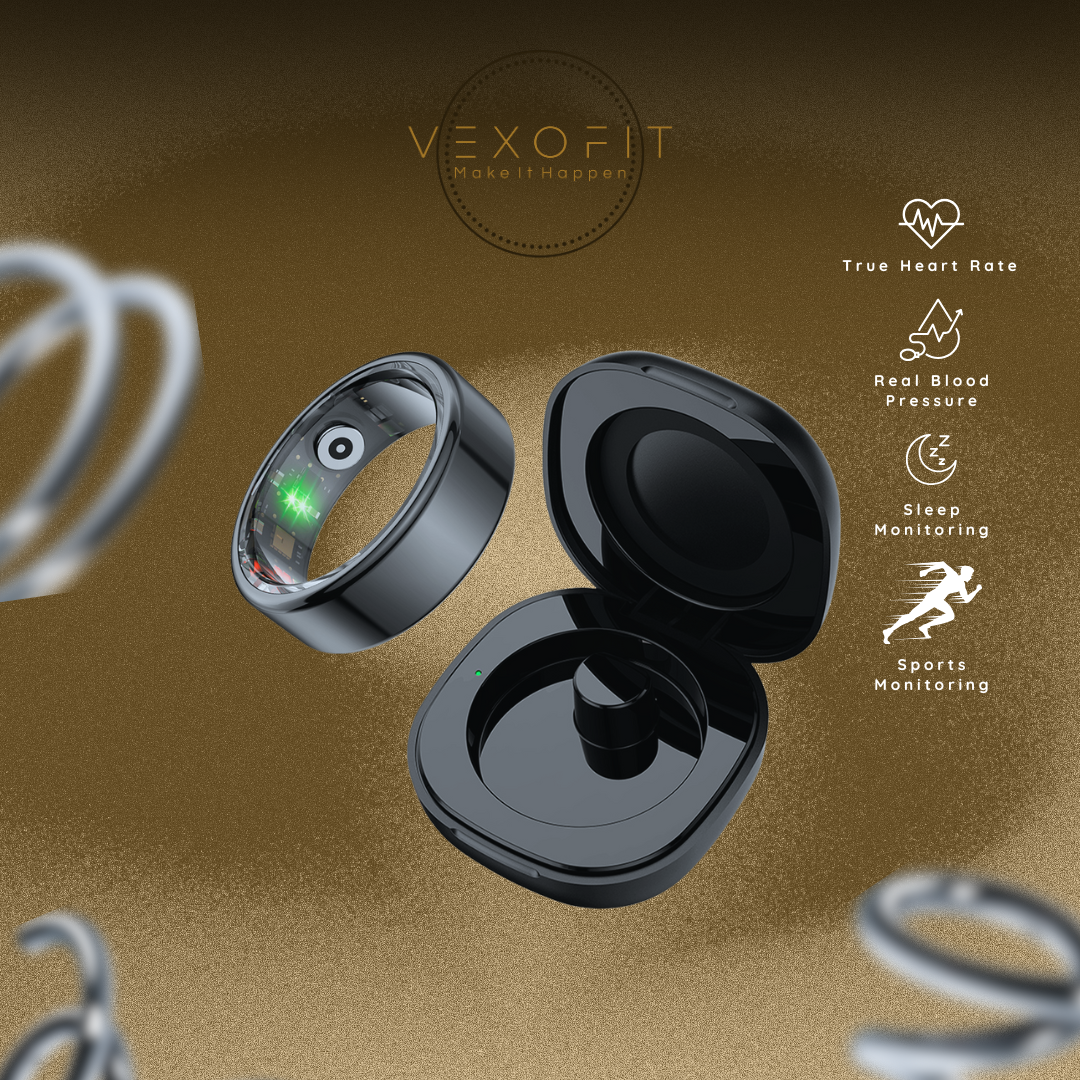 Vexofit™ Smart Health Ring Tracker