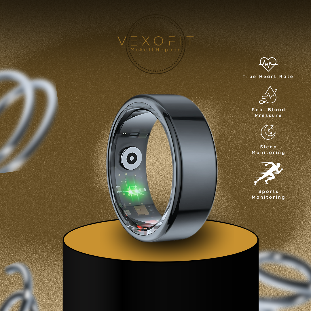 Vexofit™ Smart Health Ring Tracker